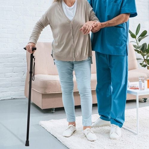 LASKA REGULOWANA TELESKOPOWA DLA SENIORÓW INWALIDÓW DO WPOMAGANIA CHODZENIA na Arena.pl