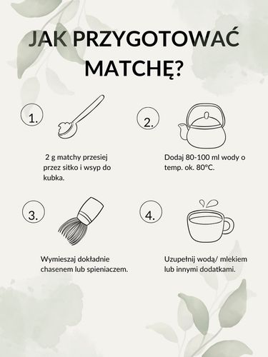 Matcha World Japońska Ceremonialna zielona herbata premium 80g na Arena.pl