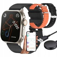 Zegarek SMARTWATCH Rubicon SMS KROKI 1.96" SMAR WATCH PRO EDITION 2 PASKI