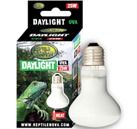 REPTILE NOVA Żarówka 25W UVA DAYLIGHT grzewcza dzienna do terrarium E27