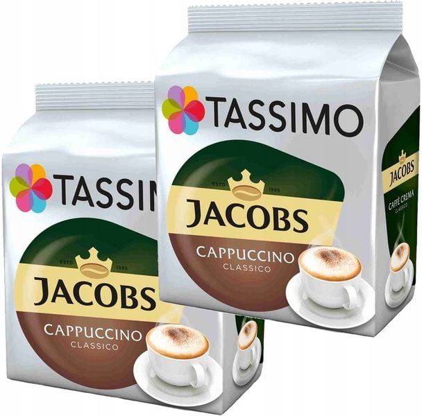Kapsułki TASSIMO Jacobs Cappuccino Classico 2 x 8 zdjęcie 1