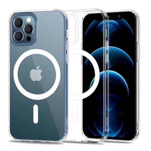 Etui Tech-Protect MagMat MagSafe na iPhone 12 / 12 Pro - przezroczysty na Arena.pl