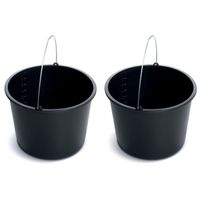 2x Wiadro budowlane 20l Gospodarcze plastikowe