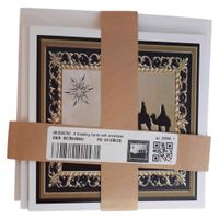 kartka świąteczna koperta15x15 6szt