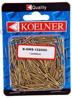 gwoździe stolarskie 1,2x20mm ocynk, [op 300]