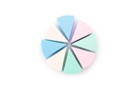 Cosmetics Zone Gąbka kosmetyczna do ombre manicure, makijaż - zestaw 8szt.