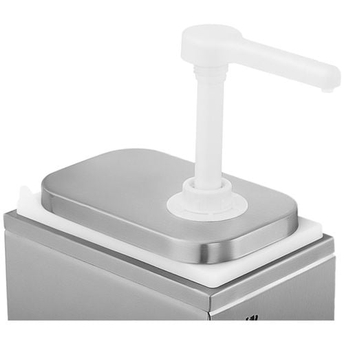 Dyspenser dozownik do sosów z pompką ze stali nierdzewnej 2 l na Arena.pl