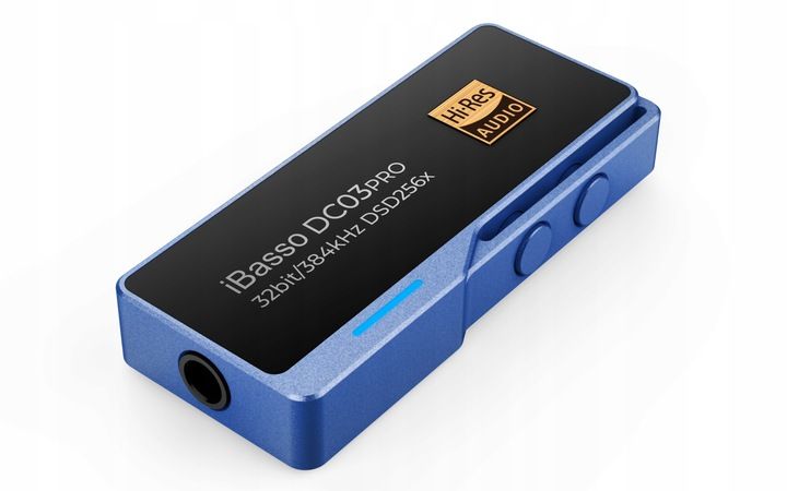 iBasso DC03 Pro - 2x CS43131 - DSD256 - USB Type-C + Lightning - Blue zdjęcie 1