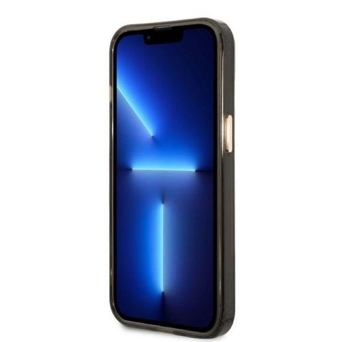 Guess GUHMP13MHTCMK iPhone 13 6,1" czarny/black hard case Gold Outline na Arena.pl