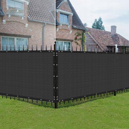 SIATKA CIENIUJĄCA 90% MASKUJĄCA MATA OSŁONOWA NA OGRODZENIE PŁOT 1,2x7,6m na Arena.pl