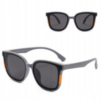 Dziecięce 4-7 lat Okulary przeciwsłoneczne z Polaryzacją dla dzieci SZARE