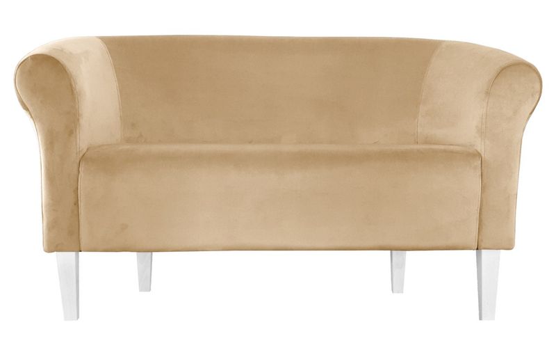 Sofa Milo MG06 jasny brąz nogi 20 białe zdjęcie 1