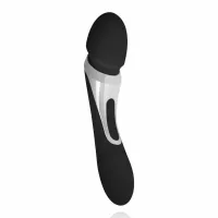 sway vibes wand - model dwusilnikowy, czarny, wodoodporny