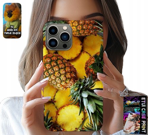 ETUI DO IPHONE 13 PRO - ANANAS OWOCOWY CASE OBUDOWA + SZKŁO na Arena.pl