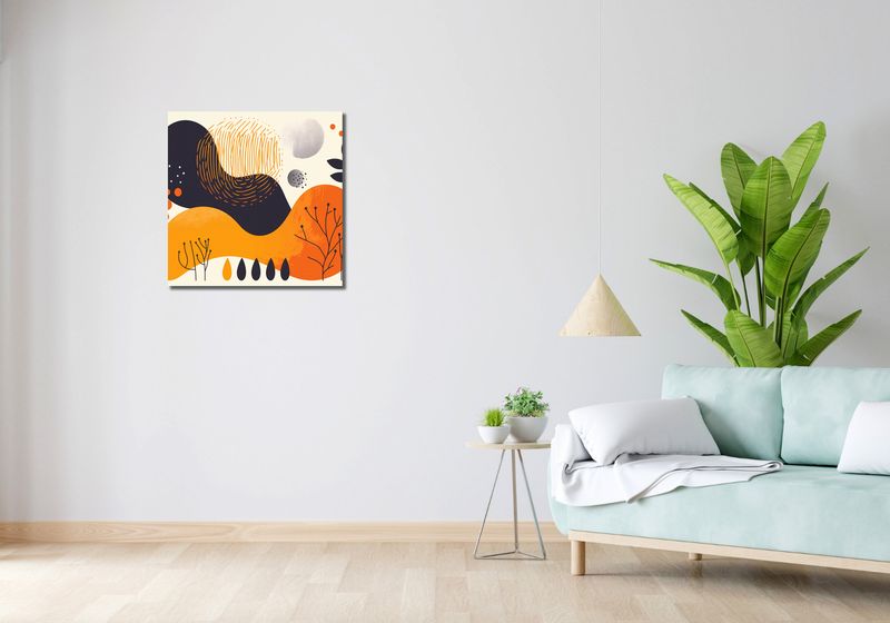 Obraz 60x60cm Jesienne Motywacje zdjęcie 2