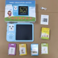 Czytnik kart do nauki słówek języka angielskiego edukacyjny znikopis tablet