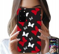 ETUI DO SAMSUNG GALAXY S20 PLUS - KOKARDKI CZERWONO BIAŁE MYSZKA, WZORY