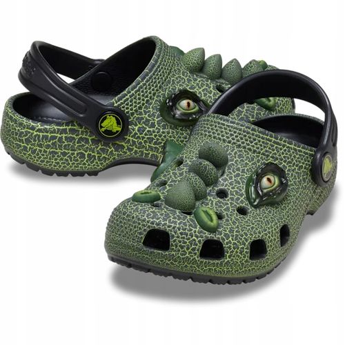 Crocs Dziecięce Buty Chodaki Classic Kids Im Scary Dino 211372 Clog 23-24 na Arena.pl