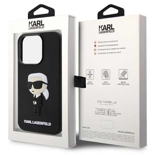 Etui Karl Lagerfeld do iPhone 14 Pro, Czarny na Arena.pl