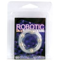 robotic beaded cockring transparent