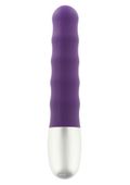 Mini Wibrator Discretion Ribbed Purple