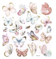 NAKLEJKI BOHO BUTTERFLIES 22 SZT DPNK-135 DP CRAFT