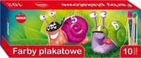farby plakatowe 10 kolorów 20 ml mona