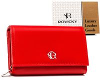 portfel damski skórzany r-d1512-ncd-2688 red
