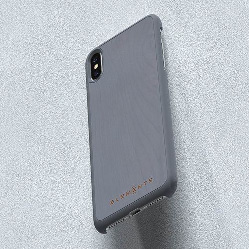 Drewniane etui do iPhone Xs Max (Mid Grey) #0 na Arena.pl