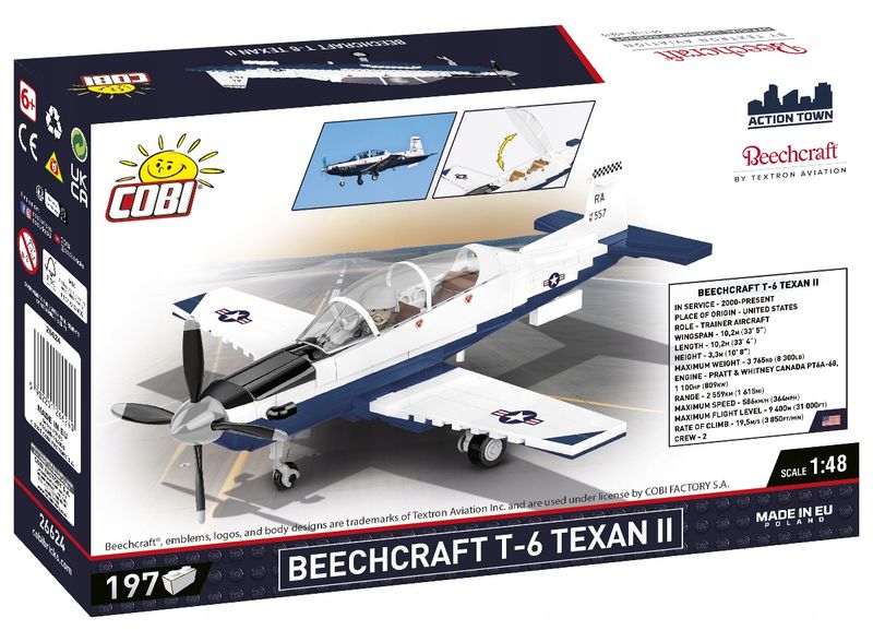 Action Town Beechcraft T-6 Texan II zdjęcie 4