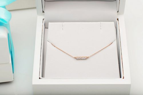 Złoty naszyjnik NRD5900 - Diament na Arena.pl