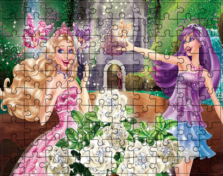 Puzzle Barbie zdjęcie 1