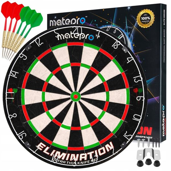 Tarcza do darta MatePro ELIMINATION – profesjonalna, ultra cienka zdjęcie 1