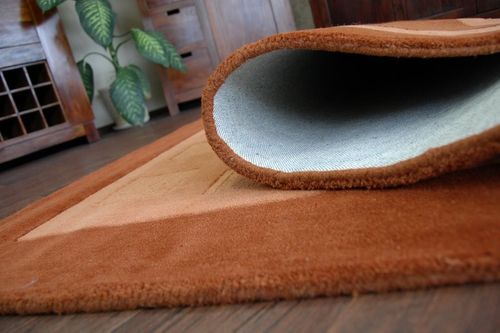 Dywan HAND TUFTED - BOXES terakota na Arena.pl