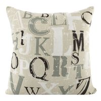 POSZEWKA Z NADRUKIEM W LITERY 40 x 40 cm