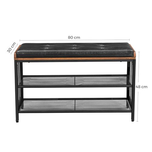 Szafka na Buty z Siedziskiem - LBS75X na Arena.pl