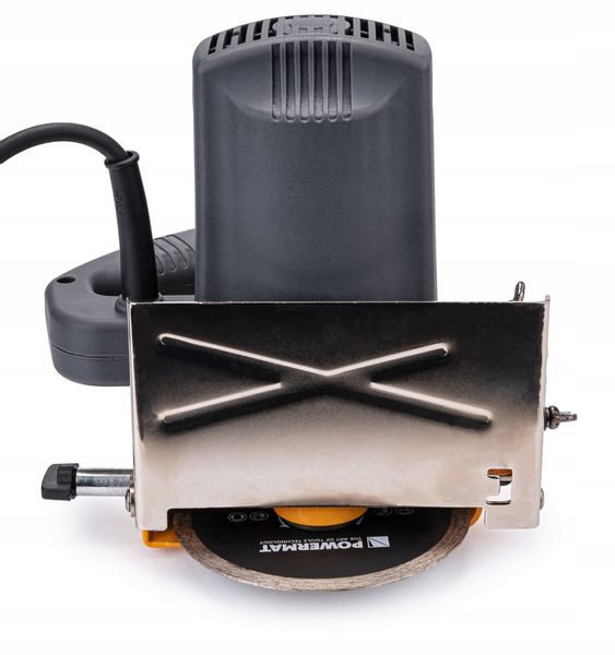 PRZECINARKA TARCZOWA DO PŁYTEK GRESU GLAZURY 1400W 125mm 2X TARCZA POWERMAT zdjęcie 7