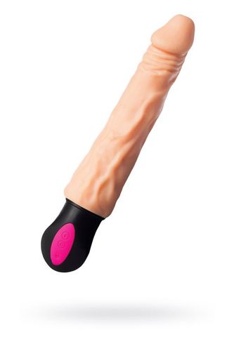 A TOYS  Realistic Vibrator with heating, TPE, 12 Modes, bendable, recharble na Arena.pl