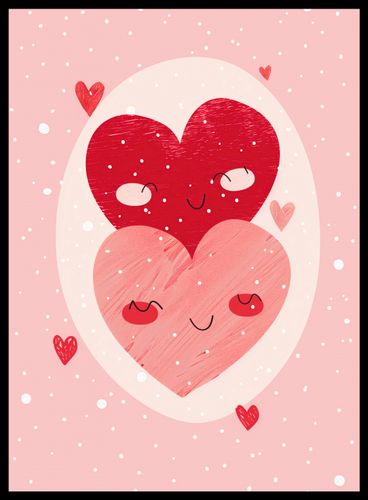 Plakat 40x55cm Ciepło Serca na Arena.pl