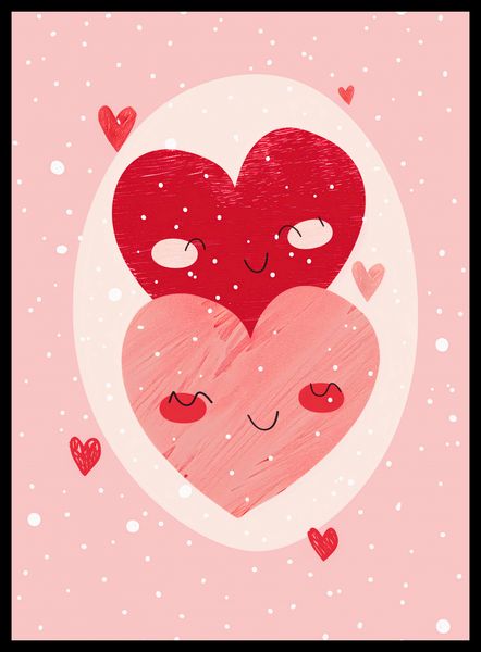 Plakat 40x55cm Ciepło Serca zdjęcie 2