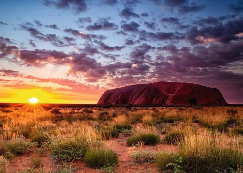 Puzzle 1000 elementów - Ayers Rock w Austalii na Arena.pl