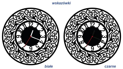 ZEGAR ŚCIENNY RETRO 58cm XXL 91.11 na Arena.pl