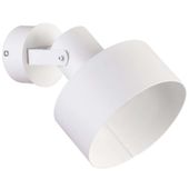 Kinkiet LAMPA ścienna RIF 31345 Sigma industrialna OPRAWA metalowy reflektorek biały