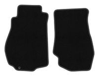 Dywaniki przednie welurowe czarne do: Nissan 350Z 2003-2009 coupe