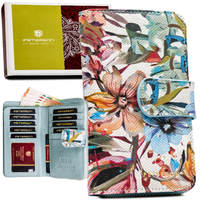 portfel damski skórzany ptn 76116-nb-0459 multi