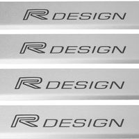 Listwa progowa VOLVO S90 MK2 R DESIGN Stal nierdzewna 304 mat 4szt