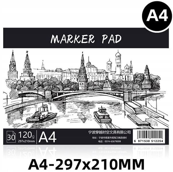 PRO MARKERY ALKOHOLOWE DWUSTRONNE 60szt + TORBA zdjęcie 16