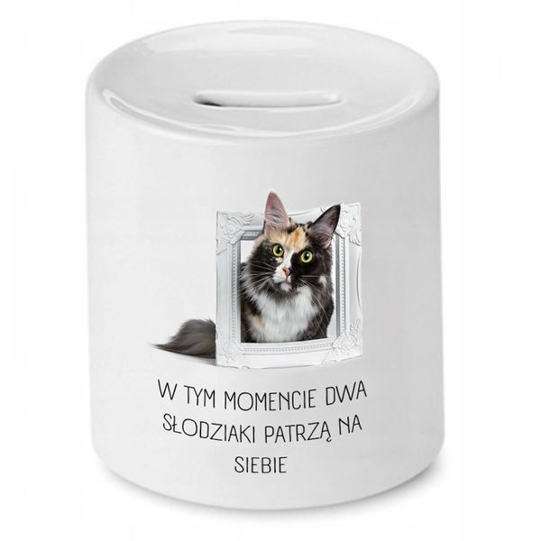 Skarbonka Dla Chłopaka W Tym Momencie Dwa Z Nadrukiem Ze Zdjęciem zdjęcie 1