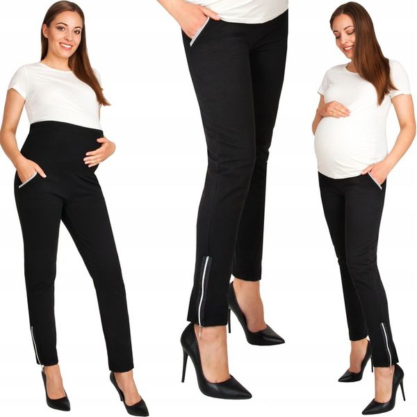 Spodnie ciążowe SUWAKI zdjęcie 1