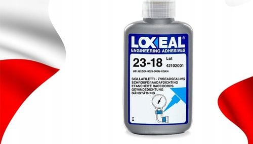 KLEJ DO GWINTÓW USZCZELNIACZ LOXEAL 23-18 ŁATWO DEMONTOWALNY 50 ml na Arena.pl
